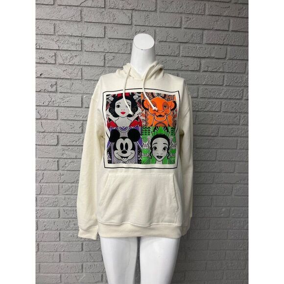 Disney 100 Celebration Women Graphic Hoodie Sweatshirt Size M (7-9) - Picture 3 of 14